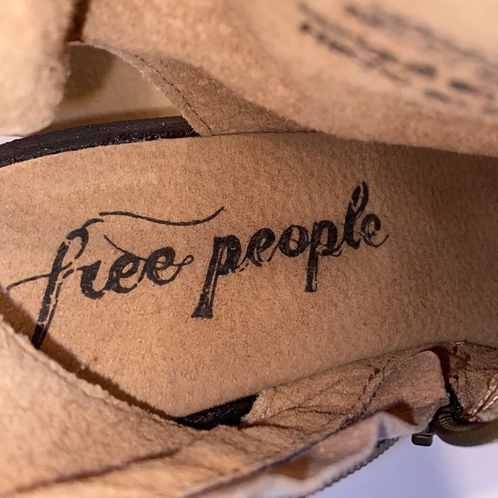 FREE PEOPLE BLAKE PLATFORM BOOTIES - Picture 7 of 10
